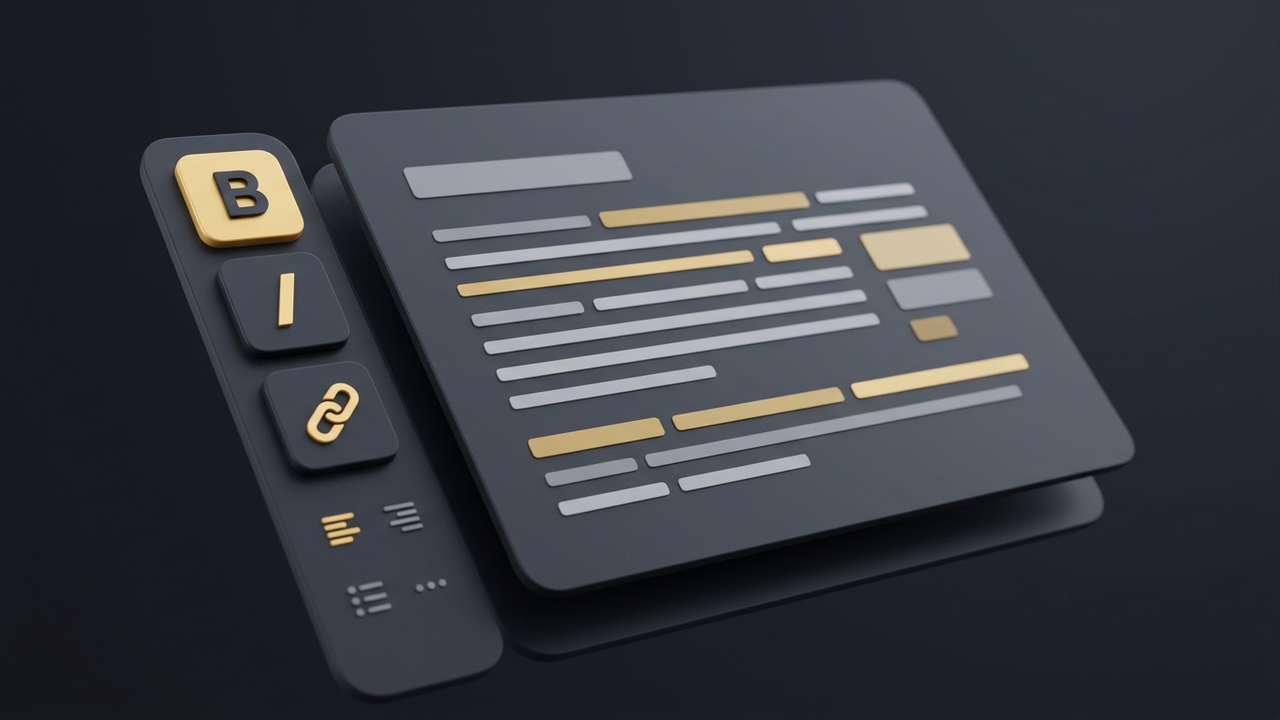 Guide: mastering the rich text editor